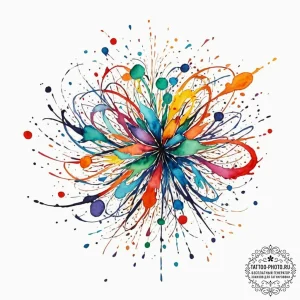 Tattoo sketch, zephyr of inspiration, flowing... - эскиз тату (№1752513768_0, 14.07.2025 17:22) — tattoo-photo.ru
