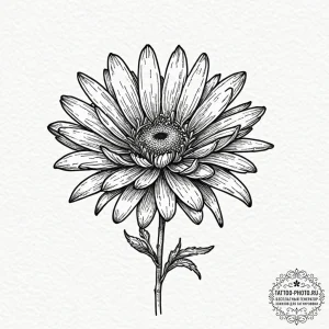 Tattoo sketch a slender sprig of lavender or... - эскиз тату (№1752528132_0, 14.07.2025 21:22) — tattoo-photo.ru
