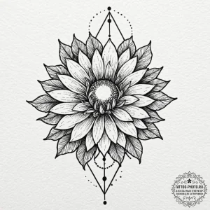 Tattoo design a plant with leaves that are li... - эскиз тату (№1752530690_0, 14.07.2025 22:04) — tattoo-photo.ru