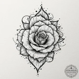 Tattoo design a delicate blend of colors form... - эскиз тату (№1752539179_0, 15.07.2025 00:26) — tattoo-photo.ru