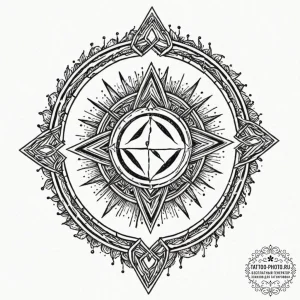 131. tattoo sketch: the rune "klad," depicted... - эскиз тату (№1752539947_0, 15.07.2025 00:39) — tattoo-photo.ru