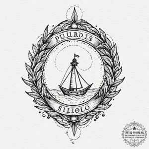 Tattoo design a path that is a single, unspoo... - эскиз тату (№1752541055_0, 15.07.2025 00:57) — tattoo-photo.ru