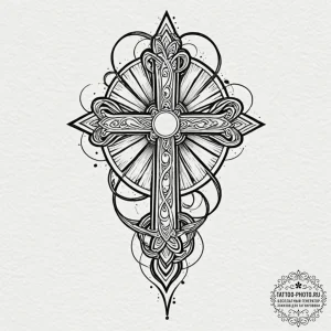 Tattoo design a subtle tribute ribbon integra... - эскиз тату (№1752541519_0, 15.07.2025 01:05) — tattoo-photo.ru
