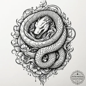 A graphic novel style portrait of lord voldem... - эскиз тату (№1752547570_0, 15.07.2025 02:46) — tattoo-photo.ru