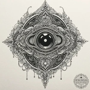 Tattoo design a stylized night vision goggles... - эскиз тату (№1752552473_0, 15.07.2025 04:07) — tattoo-photo.ru