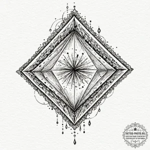 Tattoo design an abstract interpretation of u... - эскиз тату (№1752554603_0, 15.07.2025 04:43) — tattoo-photo.ru
