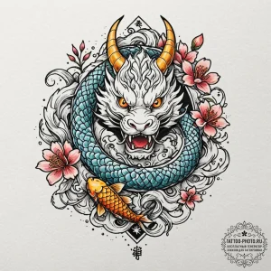 134. tattoo design: a minimalist "klad" rune,... - эскиз тату (№1752558359_0, 15.07.2025 05:45) — tattoo-photo.ru