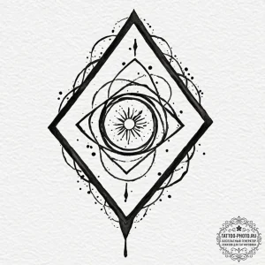 Tattoo design a glowing health bar symbol tra... - эскиз тату (№1752559806_0, 15.07.2025 06:10) — tattoo-photo.ru