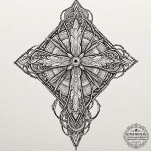 Tattoo design a subtle tribute ribbon integra... - эскиз тату (№1752566550_0, 15.07.2025 08:02) — tattoo-photo.ru