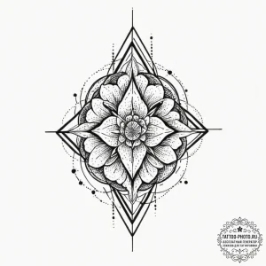 Tattoo design an abstract representation of "... - эскиз тату (№1752574874_0, 15.07.2025 10:21) — tattoo-photo.ru