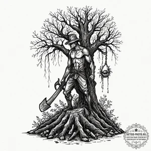 Tattoo sketch a human silhouette filled with... - эскиз тату (№1752576414_0, 15.07.2025 10:46) — tattoo-photo.ru