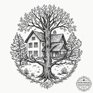 Tattoo design the glyph for cancer (4th house... - эскиз тату (№1752576755_0, 15.07.2025 10:52) — tattoo-photo.ru