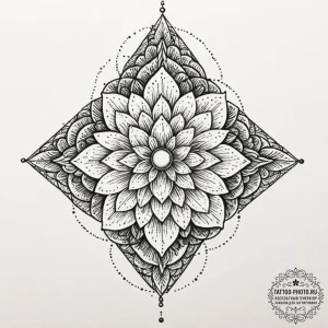 Mantras, tattoo line art, dotwork tattoo styl... - эскиз тату (№1752577349_0, 15.07.2025 11:02) — tattoo-photo.ru