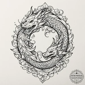A person folding a complex origami figure., t... - эскиз тату (№1752578033_0, 15.07.2025 11:13) — tattoo-photo.ru