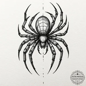Spider-man (mcu, sony, spider-verse), tattoo... - эскиз тату (№1752579482_0, 15.07.2025 11:38) — tattoo-photo.ru