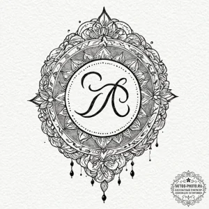 Tattoo sketch a single keyword representing t... - эскиз тату (№1752580016_0, 15.07.2025 11:46) — tattoo-photo.ru