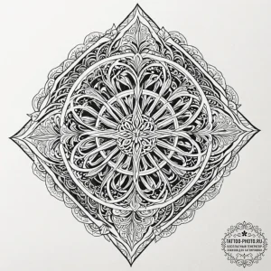 Tattoo sketch a powerful, twisting root syste... - эскиз тату (№1752592638_0, 15.07.2025 15:17) — tattoo-photo.ru