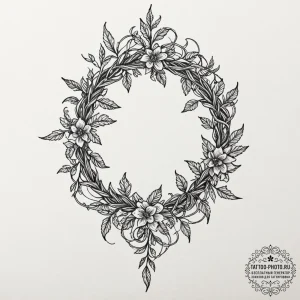 Tattoo design a cluster of thorny vines wrapp... - эскиз тату (№1752597661_0, 15.07.2025 16:41) — tattoo-photo.ru