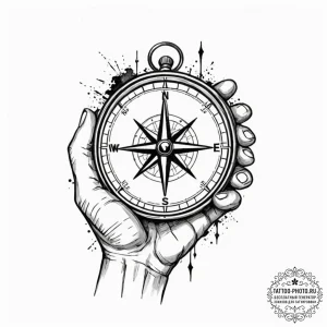 Tattoo sketch a person's hands holding a brok... - эскиз тату (№1752609223_0, 15.07.2025 19:53) — tattoo-photo.ru