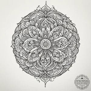 Tattoo sketch an abstract "bubble" effect, so... - эскиз тату (№1752611071_0, 15.07.2025 20:24) — tattoo-photo.ru
