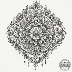 Tattoo sketch a controller's face buttons wit... - эскиз тату (№1752616360_0, 15.07.2025 21:52) — tattoo-photo.ru