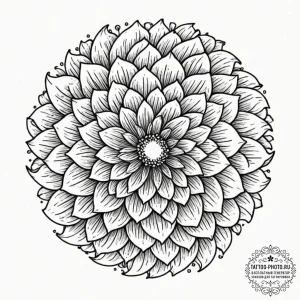 Tattoo design a swirling vortex, like a wormh... - эскиз тату (№1752620032_0, 15.07.2025 22:53) — tattoo-photo.ru