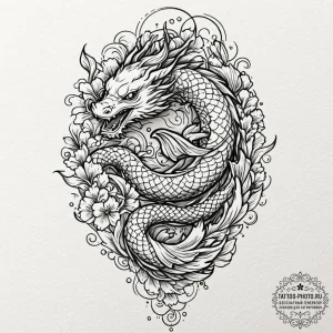 Tattoo sketch a paintbrush on one, a palette... - эскиз тату (№1752620947_0, 15.07.2025 23:09) — tattoo-photo.ru