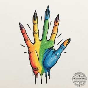Sculpture, tattoo line art, vibrant colors, f... - эскиз тату (№1752634522_0, 16.07.2025 02:55) — tattoo-photo.ru