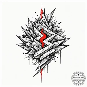 Tattoo sketch a scar that is not on the skin,... - эскиз тату (№1752643921_0, 16.07.2025 05:32) — tattoo-photo.ru