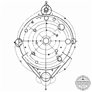 Tattoo design a minimalist representation of... - эскиз тату (№1752654031_0, 16.07.2025 08:20) — tattoo-photo.ru