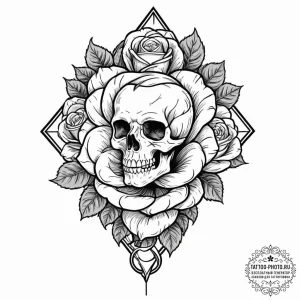 Tattoo sketch a vintage video game console wi... - эскиз тату (№1752666352_0, 16.07.2025 11:45) — tattoo-photo.ru