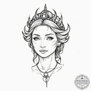 Perun, tattoo sketch design, on a clean white... - эскиз тату (№1752676733_0, 16.07.2025 14:38) — tattoo-photo.ru