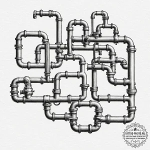 Tattoo sketch a network of strong, interconne... - эскиз тату (№1752678243_0, 16.07.2025 15:04) — tattoo-photo.ru