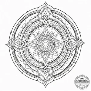 Jesus christ, ink illustration for tattoo, on... - эскиз тату (№1752682843_0, 16.07.2025 16:20) — tattoo-photo.ru