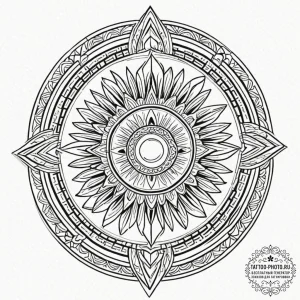 Tattoo sketch an ancient greek hoplite shield... - эскиз тату (№1752682922_0, 16.07.2025 16:22) — tattoo-photo.ru