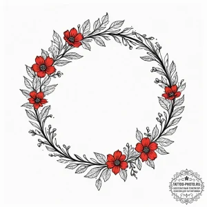 Tattoo sketch: a simple, elegant tattoo of a... - эскиз тату (№1752686793_0, 16.07.2025 17:26) — tattoo-photo.ru