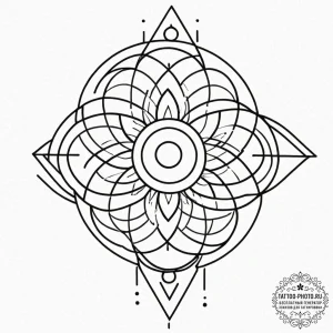 Tattoo design a simple "plug and socket" symb... - эскиз тату (№1752696669_0, 16.07.2025 20:11) — tattoo-photo.ru