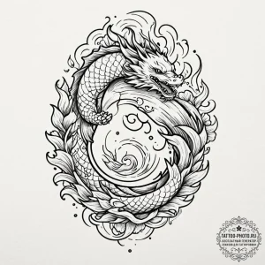 Tattoo sketch a single, powerful flame burnin... - эскиз тату (№1752697790_0, 16.07.2025 20:29) — tattoo-photo.ru