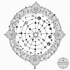 Tattoo design a tiny, almost invisible conste... - эскиз тату (№1752701198_0, 16.07.2025 21:26) — tattoo-photo.ru