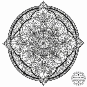The delicate, intricate pattern of frost on a... - эскиз тату (№1752703143_0, 16.07.2025 21:59) — tattoo-photo.ru