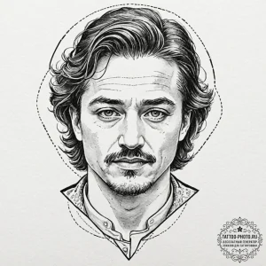 A watercolor sketch of turkish from snatch, l... - эскиз тату (№1752703770_0, 16.07.2025 22:09) — tattoo-photo.ru