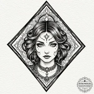 Tattoo design a single glowing pixel blackwor... - эскиз тату (№1752704867_0, 16.07.2025 22:27) — tattoo-photo.ru
