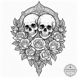 A graphic tattoo of the phrase "there is no s... - эскиз тату (№1752714864_0, 17.07.2025 01:14) — tattoo-photo.ru