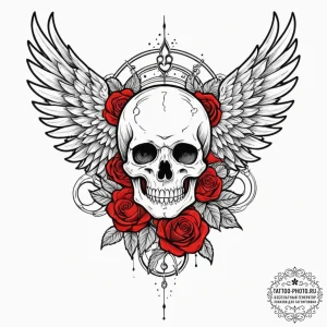 Hermes' wings, concept art for tattoo, black... - эскиз тату (№1752722502_0, 17.07.2025 03:21) — tattoo-photo.ru