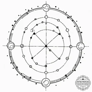 Tattoo sketch a blackwork representation of t... - эскиз тату (№1752722901_0, 17.07.2025 03:28) — tattoo-photo.ru