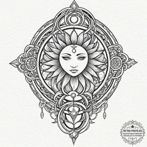 Tattoo sketch a small, hidden zodiac symbol o... - эскиз тату (№1752723220_0, 17.07.2025 03:33) — tattoo-photo.ru
