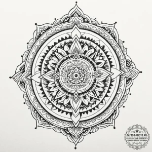 Tattoo sketch a subtle crown outline over a n... - эскиз тату (№1752726010_0, 17.07.2025 04:20) — tattoo-photo.ru