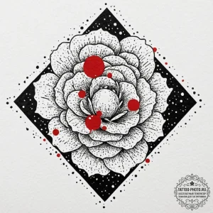 A well-used, paint-splattered artist's palett... - эскиз тату (№1752733801_0, 17.07.2025 06:30) — tattoo-photo.ru