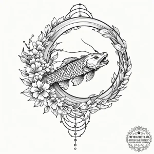 Tattoo design a geometric outline of a bird i... - эскиз тату (№1752739315_0, 17.07.2025 08:01) — tattoo-photo.ru