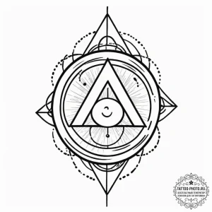 Tattoo design a minimalistic symbol of a resp... - эскиз тату (№1752743009_0, 17.07.2025 09:03) — tattoo-photo.ru